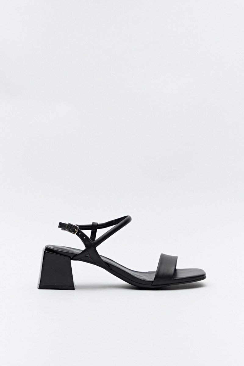 SANDALIA NINA Negro