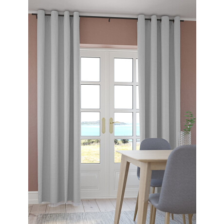 Cortina Isteren 1X140X300 Gris Claro