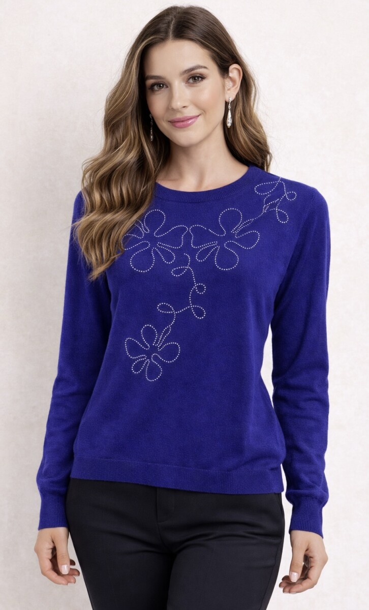 Sweater Tesa - Azul 
