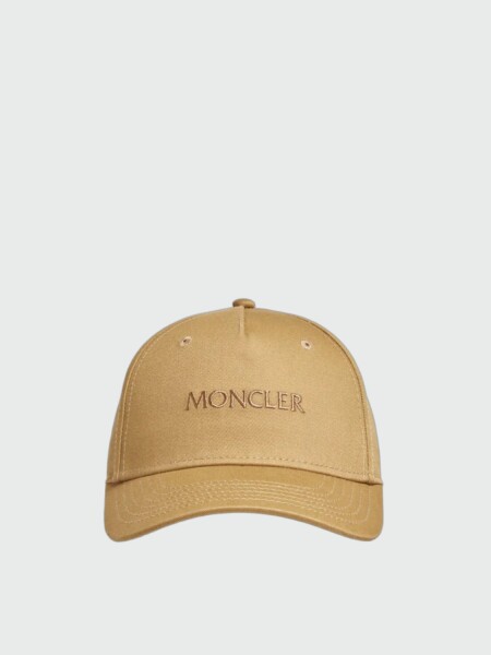 Moncler - Gorra de beisbol Logo Beige Medio