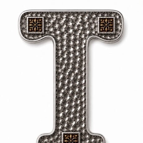 Letras Plata y Oro T