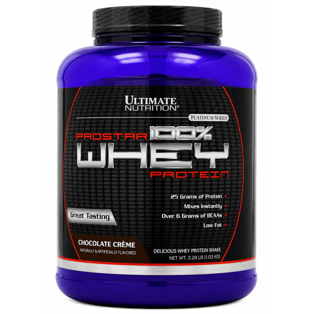Prostar 100% Whey Protein Chocolate 5 lbs | Ultimate Nutrition Prostar 100% Whey Protein Chocolate 5 lbs | Ultimate Nutrition
