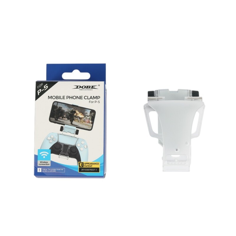 Soporte clamp para celular y joystick PS5 gamepad inalambrico Soporte clamp para celular y joystick PS5 gamepad inalambrico