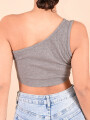BLUSA VICTORIA GRIS OSCURO