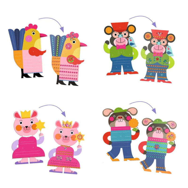 Stickers y destellos Djeco Stickers y destellos Djeco