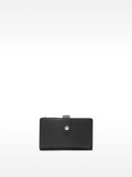Cartera De Textura M negro