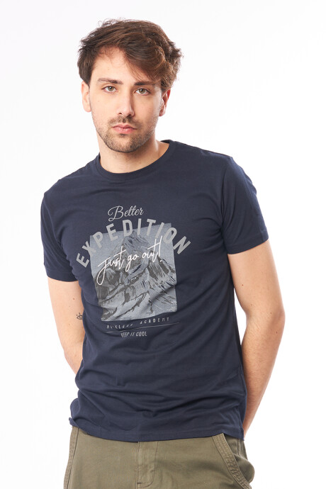 T-SHIRT EXPEDE Navy