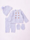 CONJUNTO RECIEN NACIDO CELESTE