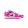 Championes Air Jordan 1 Bajo de Niña Rosado