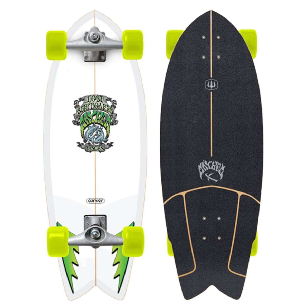 Surf skate Carver Lost Pisces - 29'' X 10.25'' Cx 
