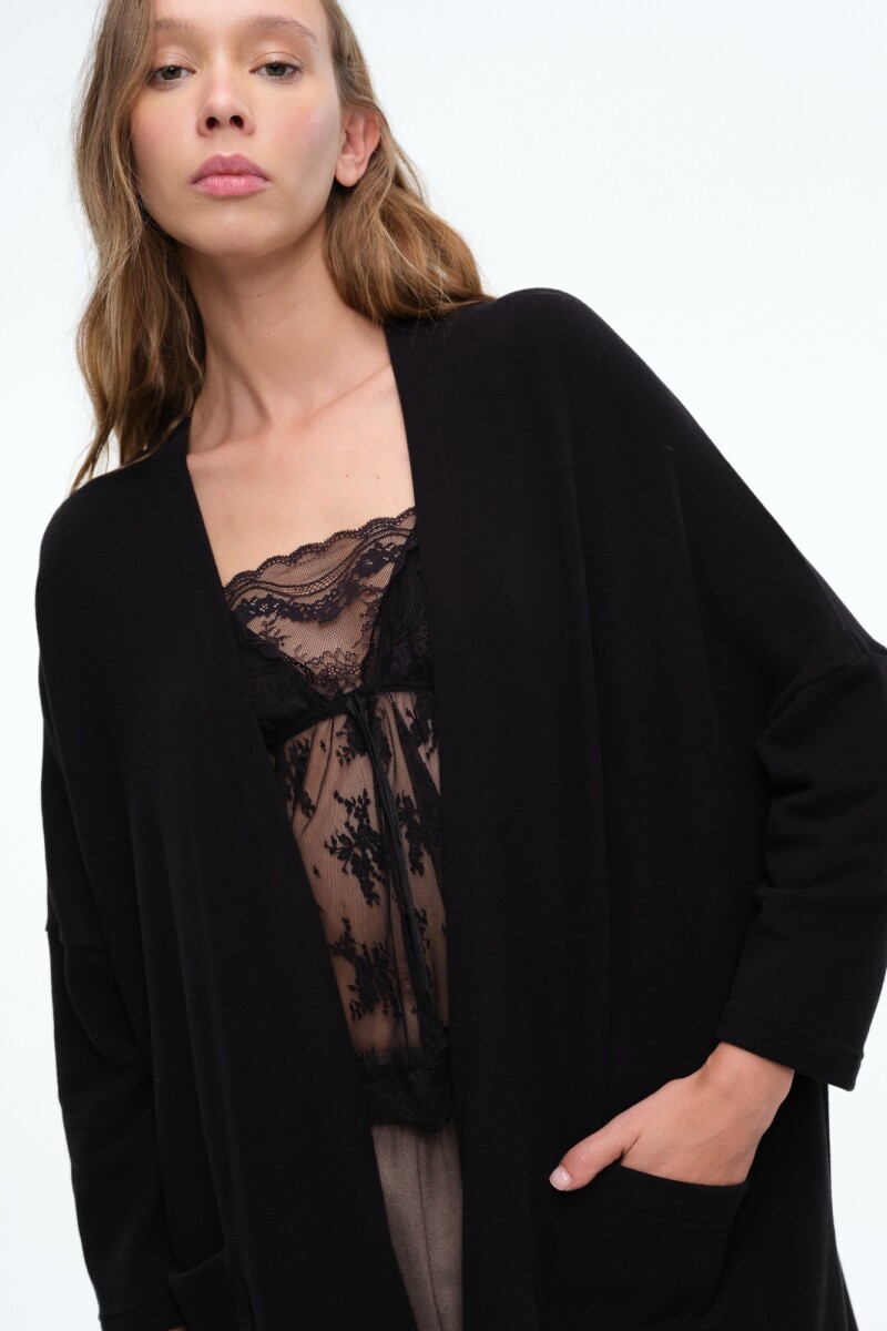 Cardigan Negro