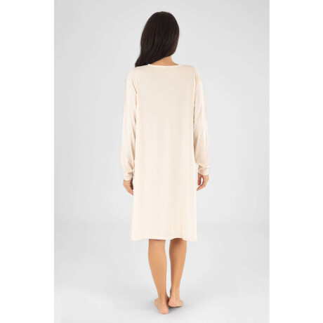 Camison kayla peach puntilla Marfil