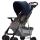 Cochecito de Paseo Convertible En Cuna Con Capota - Tinok - Azul Oscuro
