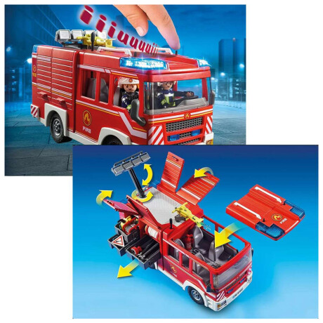 Camión de Bomberos Playmobil 138 Piezas con Figuras