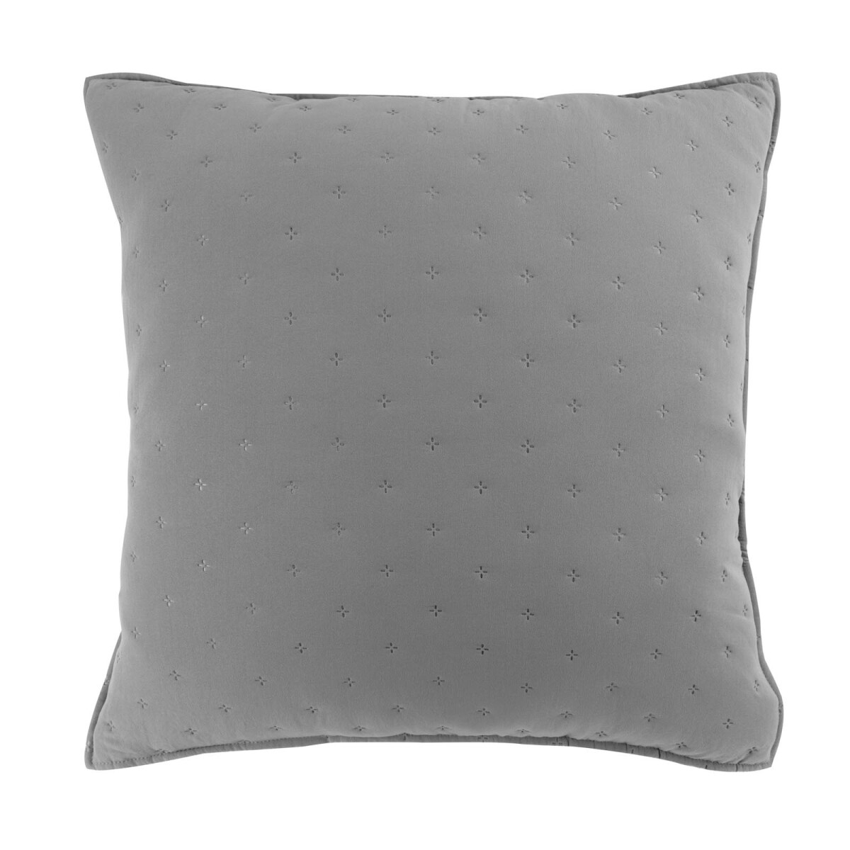 FUNDA DE ALMOHADÓN - POLIESTER GRIS CAPI 