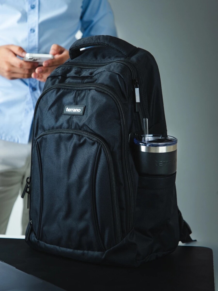 MOCHILA TERRANO ALL BLACK 03 (1593) 