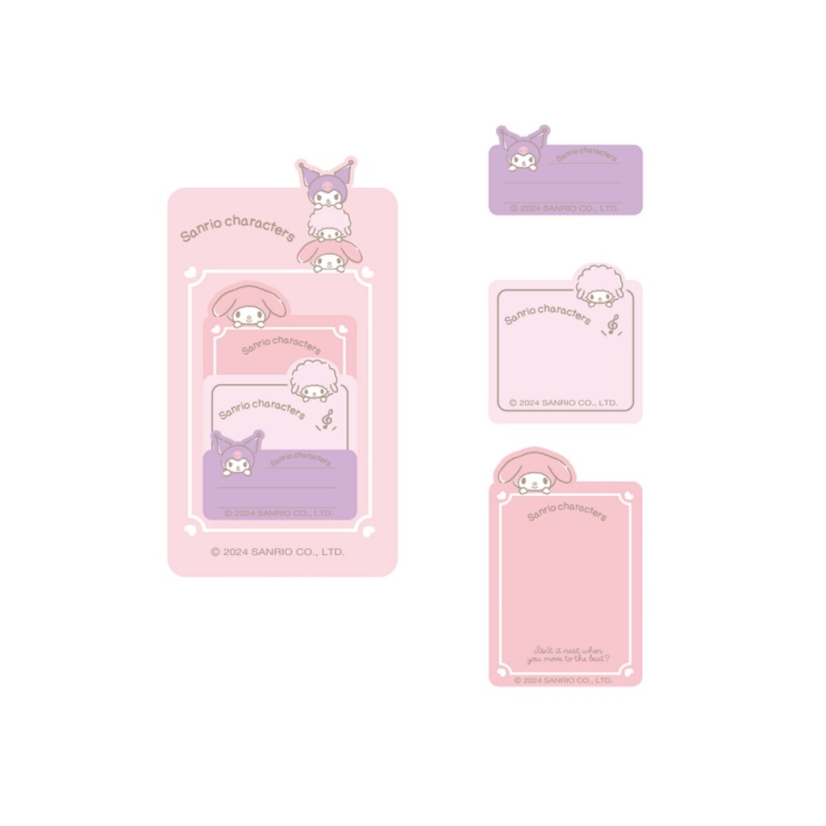 Notas adhesivas Sanrio - Kuromi 