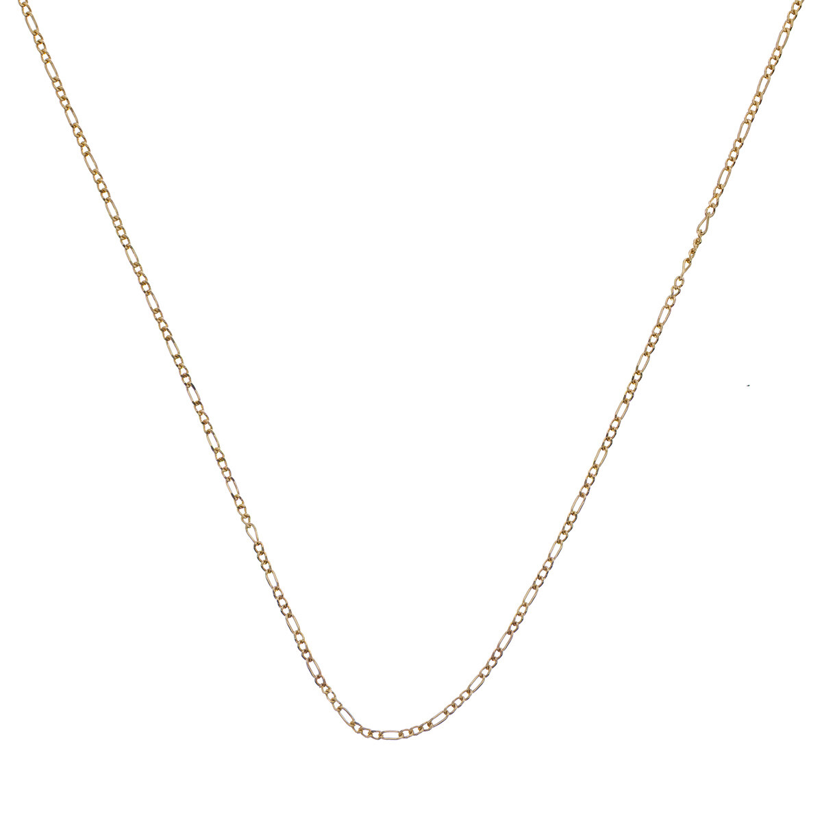 Cadena de oro 18 ktes., FIGARO 
