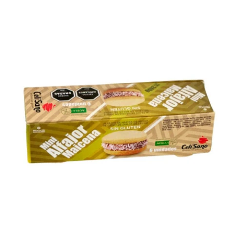 Mini Alfajores de Maicena Celisano X6 Unidades Mini Alfajores de Maicena Celisano X6 Unidades