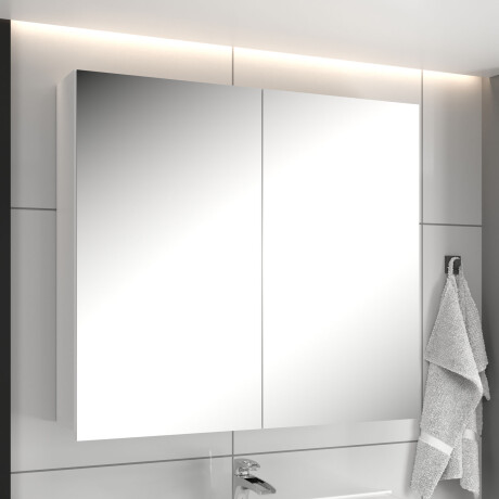 ESPEJO BOTIQUÍN 80 CM MDF BLANCO DENVER