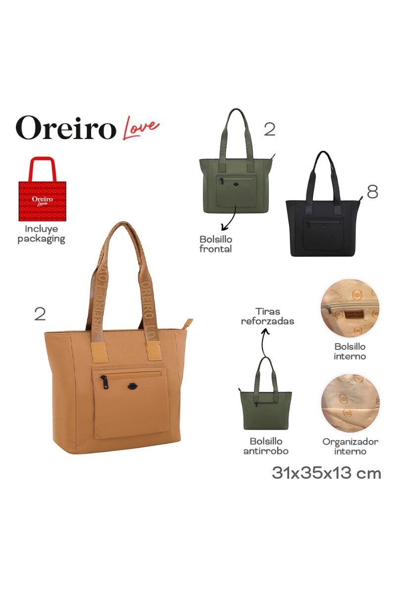 Cartera Las Oreiro Beige