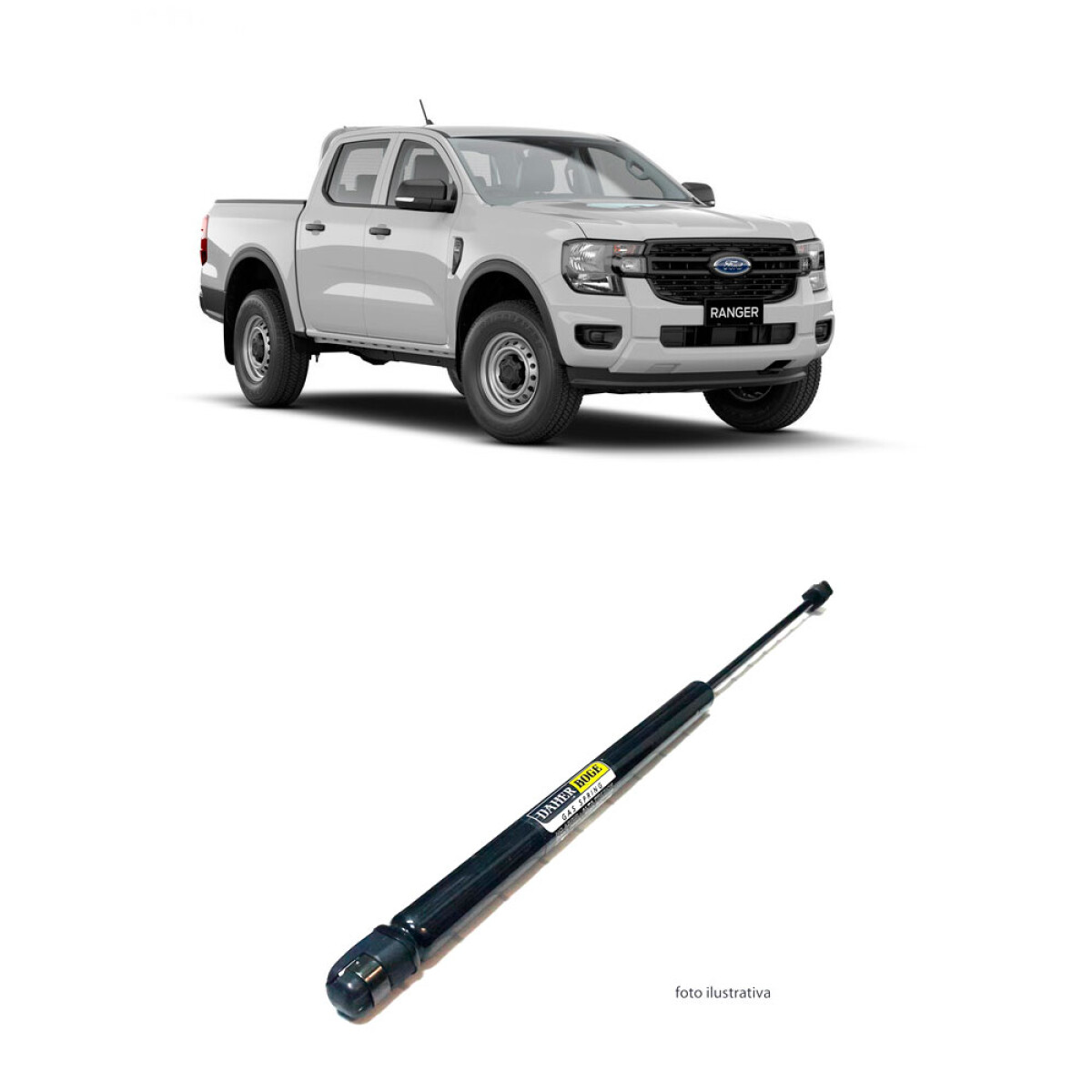 AMORTIGUADOR BAUL FORD CAPOT RANGER Y RAPTOR 23/ - 