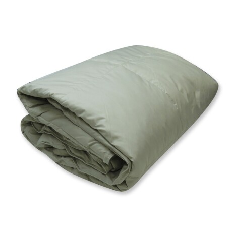 Acolchado Pluma 2 Plazas Dohler Home Class Ropa Cama Azul Gris