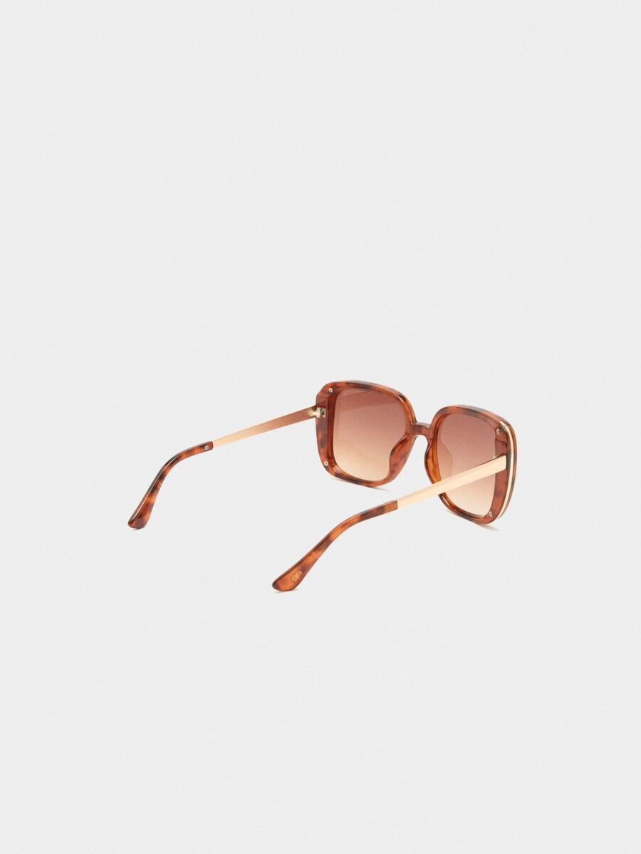 Gafas De Sol Cuadradas marron