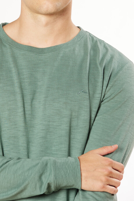 T-SHIRT M/L MARKW23 RUSTY Verde Oscuro