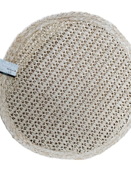 INDIVIDUAL TEJIDO CIRCULAR D38CM BEIGE CLARO INDIVIDUAL TEJIDO CIRCULAR D38CM BEIGE CLARO