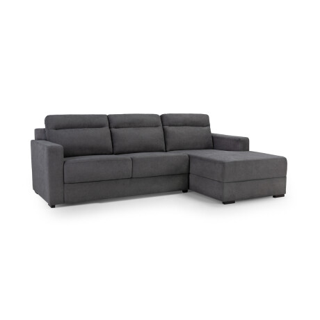 Rinconera Positano - Tela Microfibra - Chaise derecho TB7131 - Grafito
