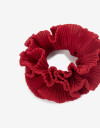 Skunzies Lisas Scrunchie Frunces Burgundy - Rojo Burdeaux