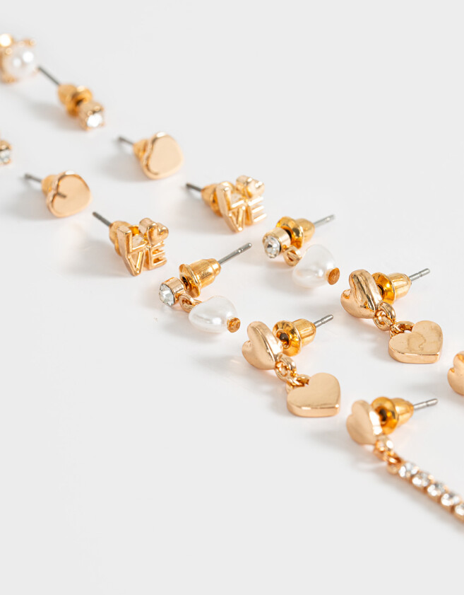 Aros Sets De metal Set De Aros - Dorado