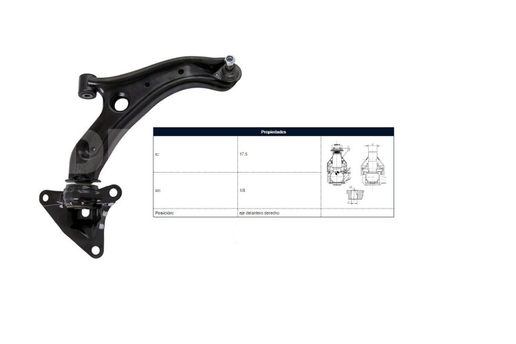 Parilla De Suspension Delantera Honda Fit 09-13 Der Parilla De Suspension Delantera Honda Fit 09-13 Der