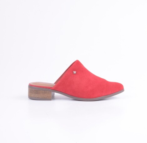 Zueco Bajo Rojo