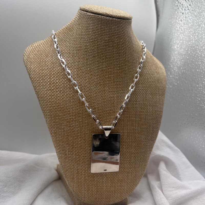 Conjunto medalla y cadena plata Conjunto medalla y cadena plata