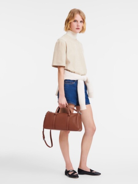LONGCHAMP - Shoulder Bag Daylong L Marrón