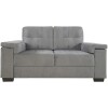 Sillón 2 Cuerpos - Luares Tela Gris