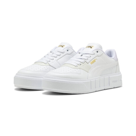 Cali Court Lth Wns 39380220 Blanco/lila