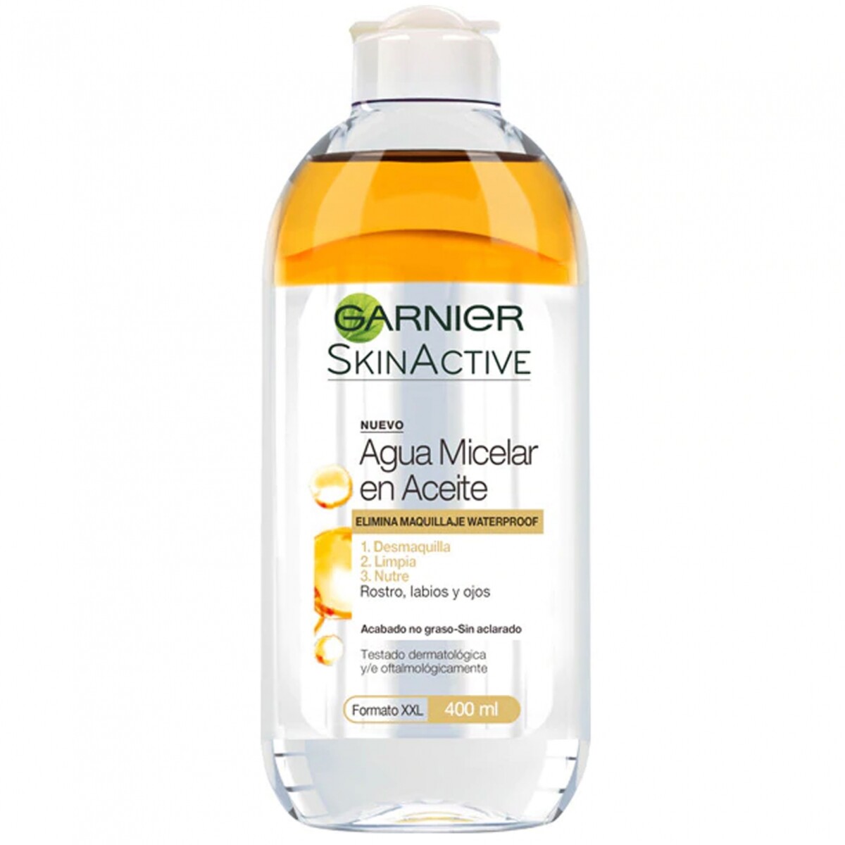 Agua Micelar en Aceite Garnier Skin Active - 400ml 