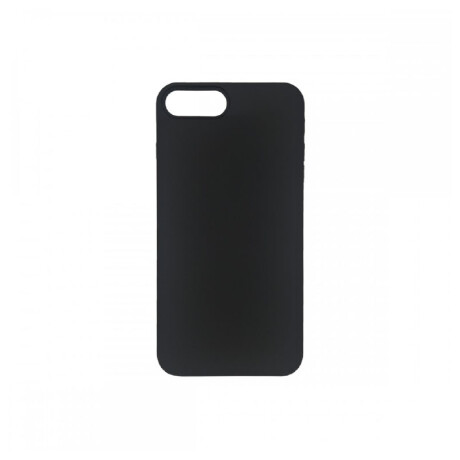 Estuche TPU De Silicona Para IPhone 7 Plus y 8 Plus Negro Estuche TPU De Silicona Para IPhone 7 Plus y 8 Plus Negro