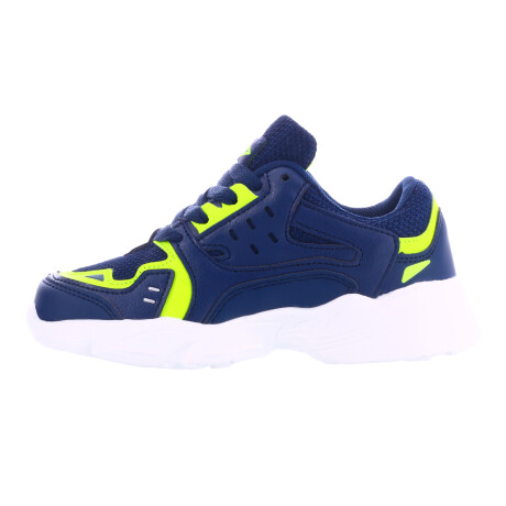 Championes Infantiles Umbro JOY Jrs. Azul Marino - Verde - Blanco