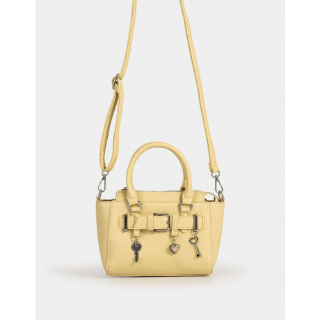 CityCartera Mini City Amarillo Claro