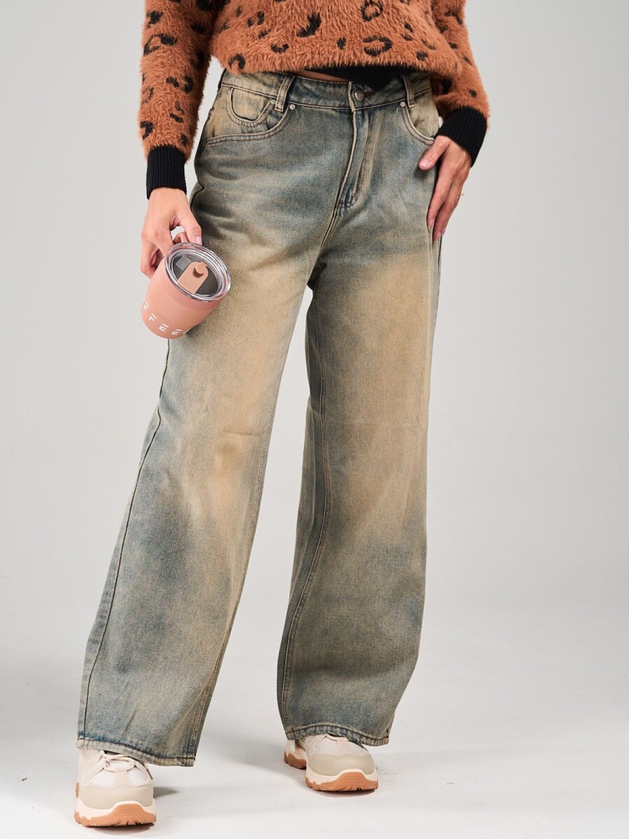 Jean Wide Leg Slowly - Oxido 