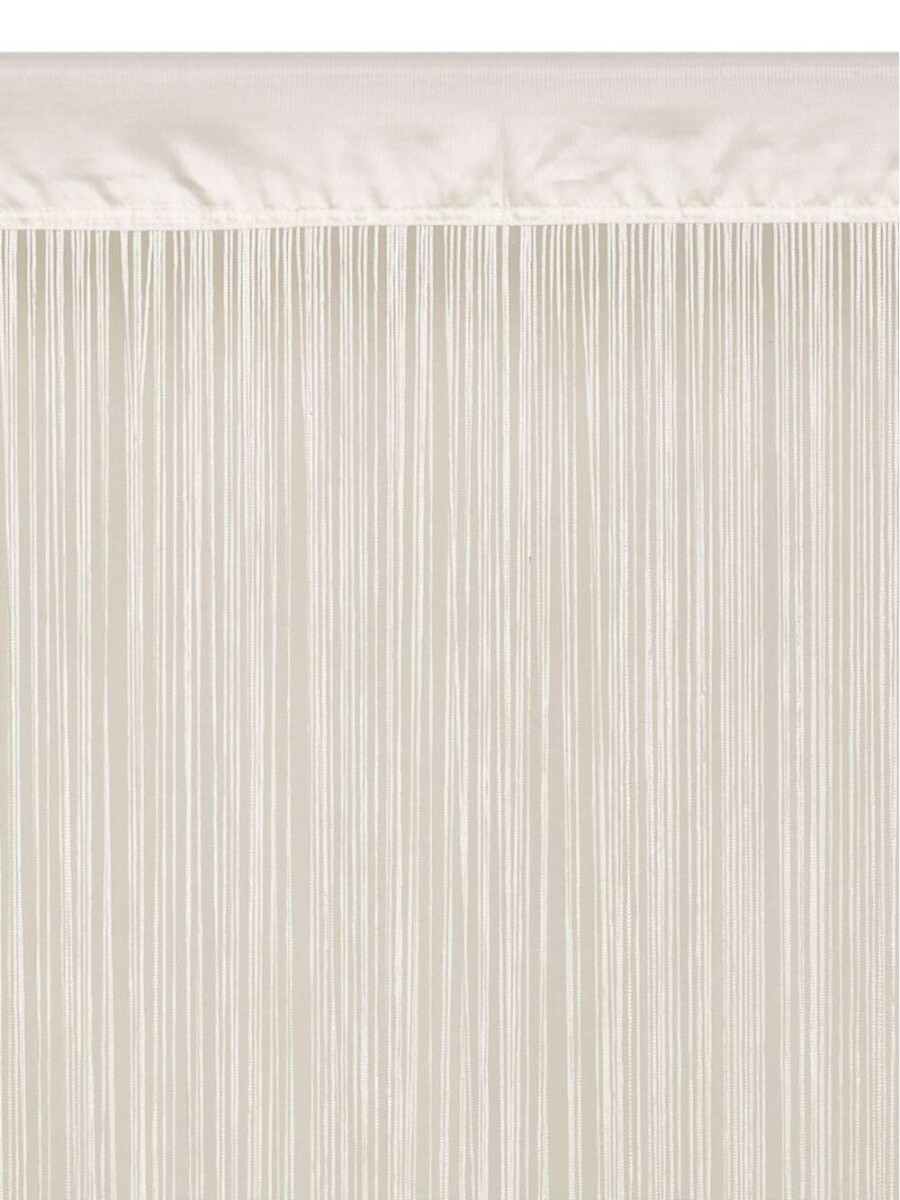 Cortina De Hilos Yxlan 1X90X245 - Crema 