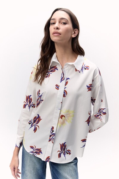 Camisa Tulip Blanco