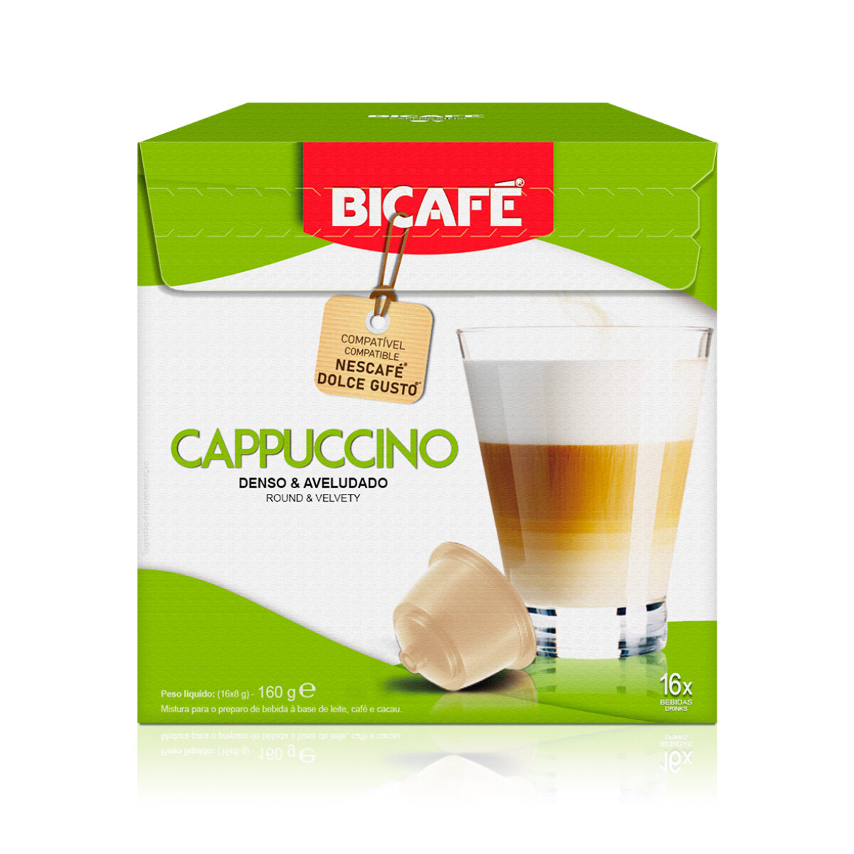 Capsulas Bicafe Cafe Cappuccino Compatible Dolce Gusto - 001 — Universo  Binario