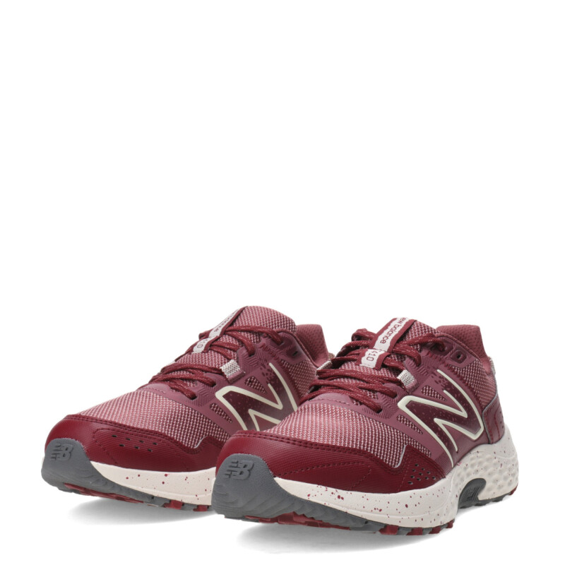 Championes de Mujer New Balance Trail Running T410 Bordó