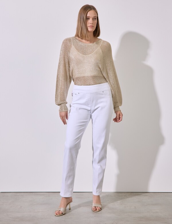 Jegging Pretina Ancha BLANCO