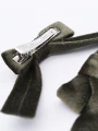 BROCHE MOÑAS SET X 2 VERDE OSCURO